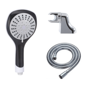 İnci Siyah Duş Seti