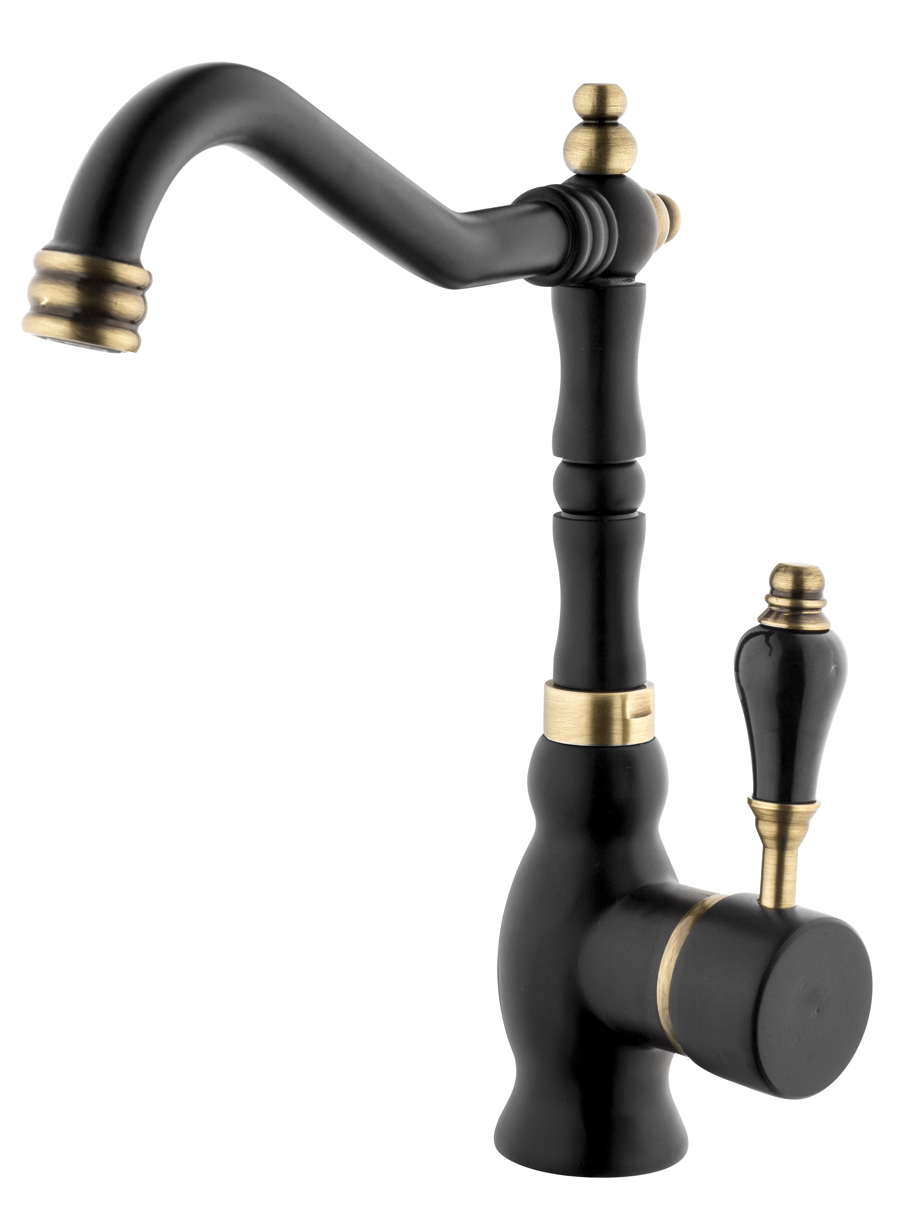 Parfe Serisi Black Lavabo Bataryası 20210