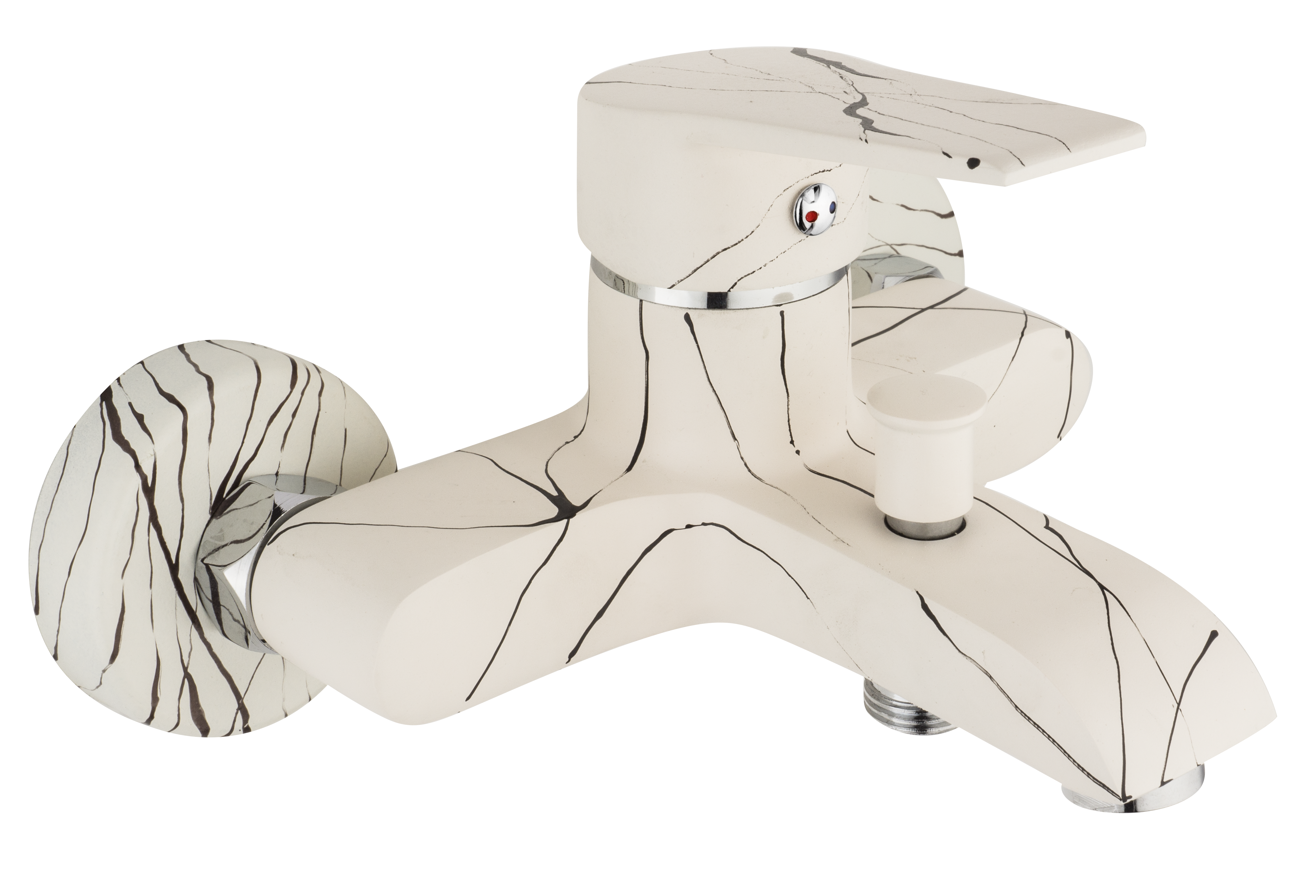 Elegance Granit Black-White Banyo Bataryası 20306